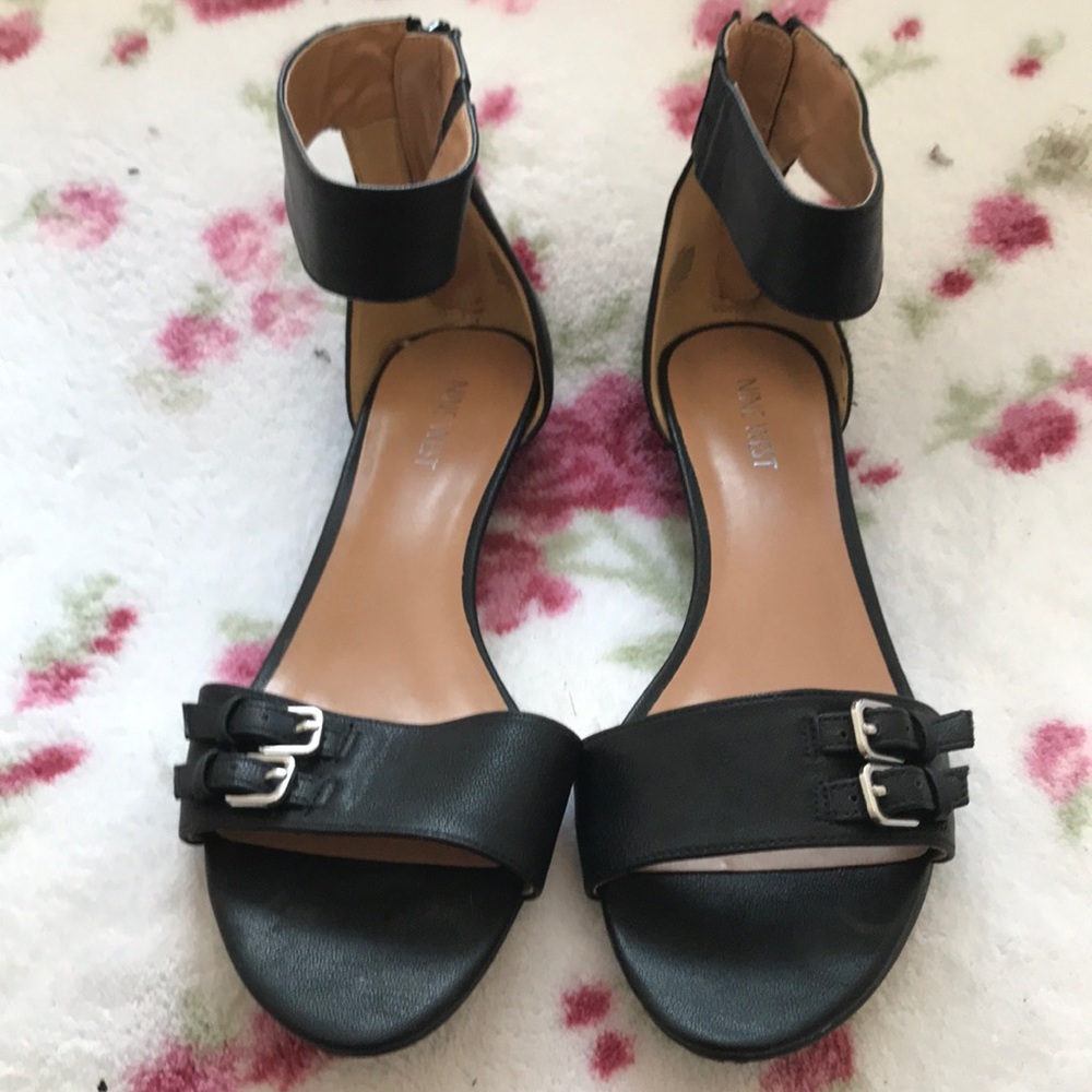Nine West Black Sandals